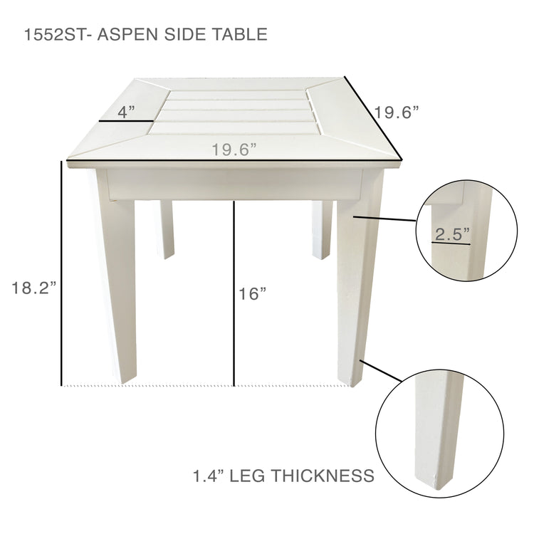 Aspatia HDPE Side Table