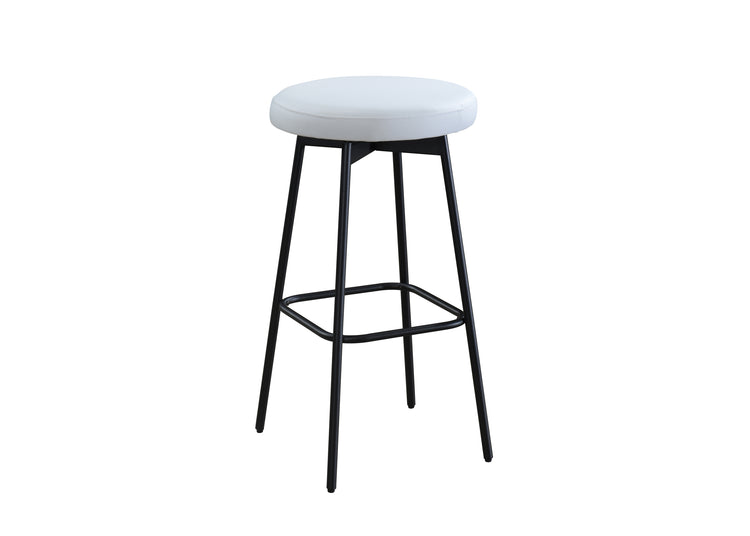 Doherty  Swivel Barstool with Upholstered Seat (Set of 2)