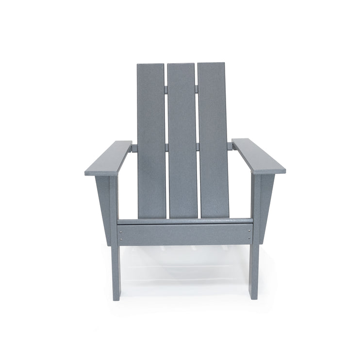 Arcadius Outdoor Patio Adirondack Chair and Table Set