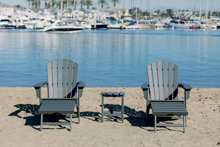 Hampshire Ottoman Adirondack 3-piece Set