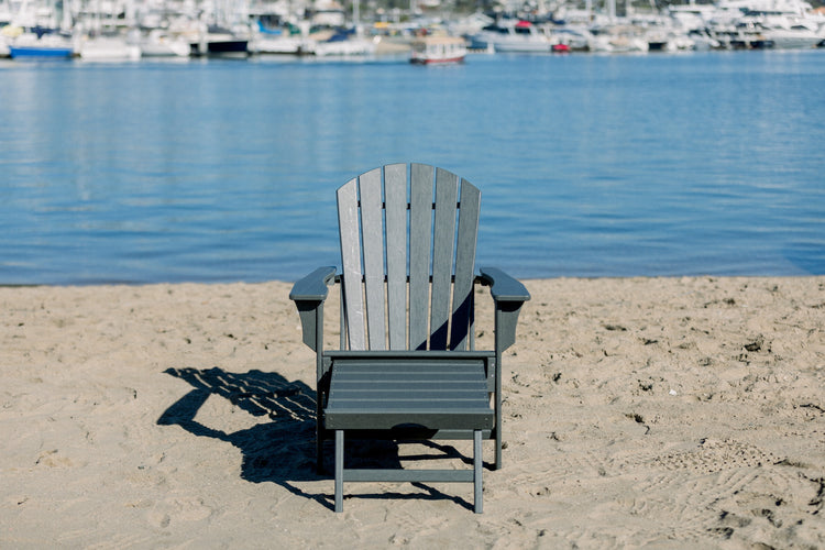 Hampshire Ottoman Adirondack with Pullout Footrest