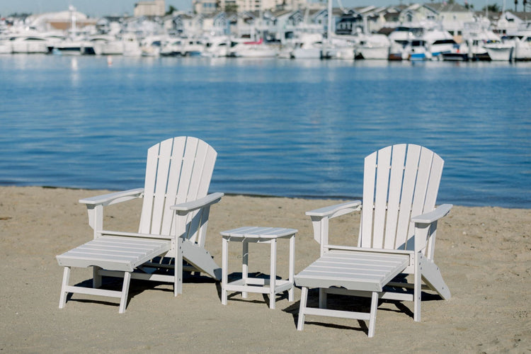 Hampshire Ottoman Adirondack 3-piece Set 