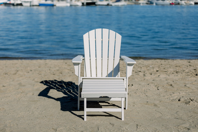 Hampshire Ottoman Adirondack with Pullout Footrest