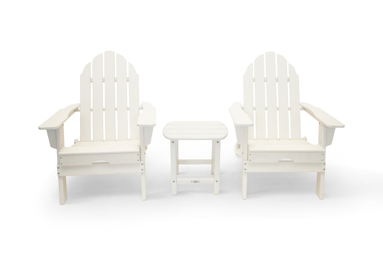 Balmoral Folding Adirondack 3-Piece Set