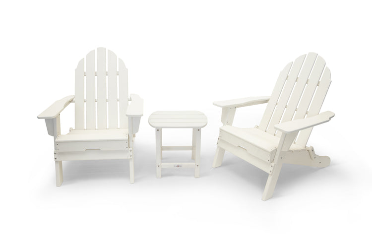 Balmoral Folding Adirondack 3-Piece Set