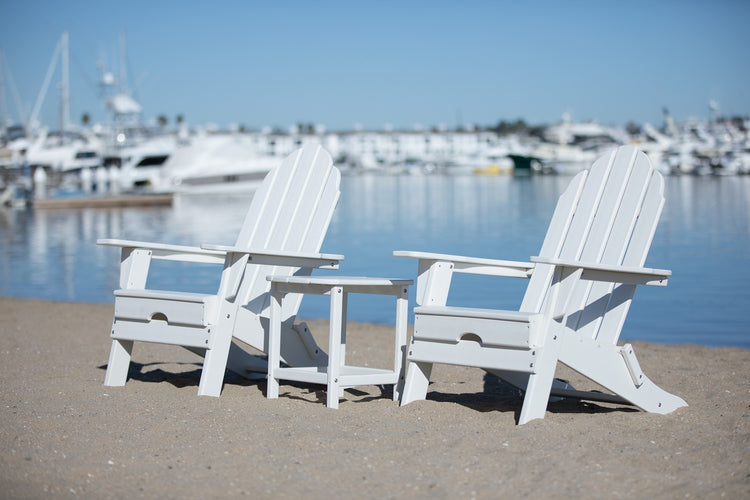 Balmoral Folding Adirondack 3-Piece Set