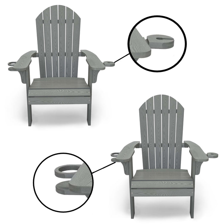 Westley All Weather Outdoor Patio Adirondack Chair