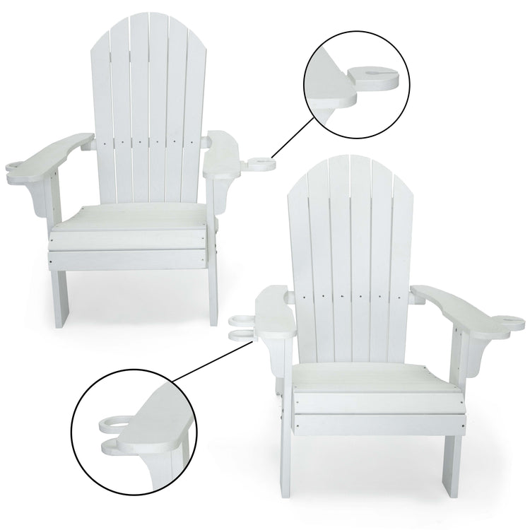 Westley All Weather Outdoor Patio Adirondack Chair